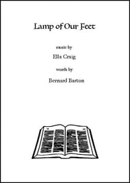 Lamp of Our Feet SAB choral sheet music cover Thumbnail
